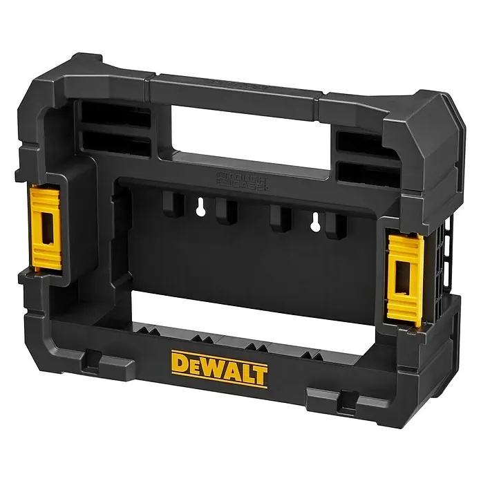DeWalt Werkzeugkasten - Kunststoff, L x B x H: 437 x 310 x 120 mm - Abbildung eines DeWalt ToughCase-Aufbewahrungssystems.