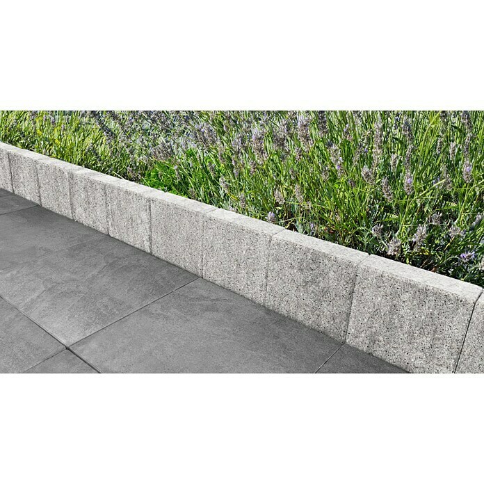 Diephaus Palisade Niles (90 x 20 x 8 cm, Granit, Beton) | BAUHAUS