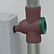 3P Technik Regensammler mit Filter Inox (Braun, Größe Anschluss: 32 mm)