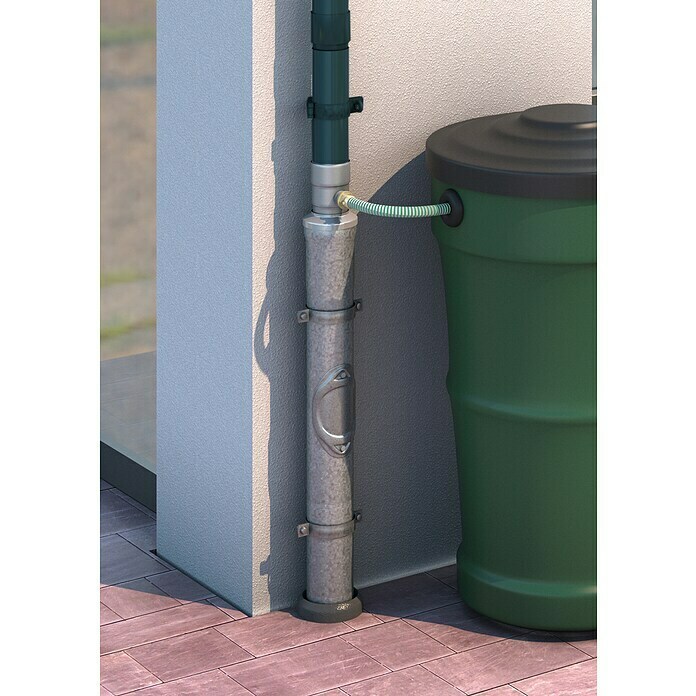 Sarei Fallrohrverbinder (Nennweite: 80 mm, Aluminium, Anthrazit)