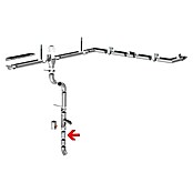 Sarei Fallrohrverbinder (Nennweite: 60 mm, Zink)
