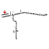Sarei Laubstop (Länge: 2,32 m, Geeignet für: Dachrinnen mit Nennweite 90 - 150 mm)