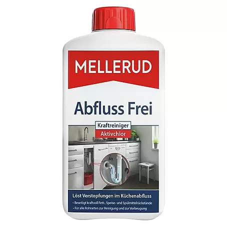 Mellerud  Abflussreiniger Abfluss Frei Kraftreiniger Aktivchlor