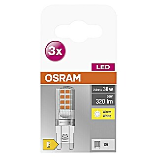 Osram Lámpara LED Pin G9 (G9, 2,6 W, T15, 320 lm)