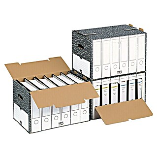 Ordner-Archiv-Box (Wellkarton, 50,5 x 30 x 33,5 cm)