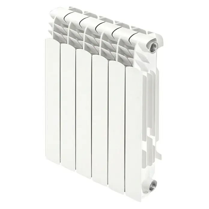 Cointra Radiador de agua Orion HP - 6 elementos, 600 W, An x Al: 48 x 58,15 cm - Radiador multi-elemento. El radiador es blanco y tiene un aspecto moderno para una distribución eficiente del calor.