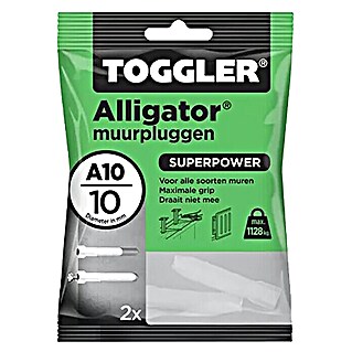 Toggler Pluggen Alligator A10 (2 st.)