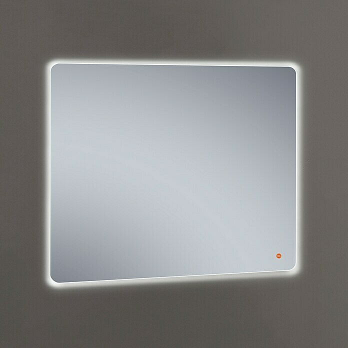 Camargue Espejo con luz LED Rómulo (Dimensiones (An x Al): 100 x 80 cm, Sensor antivaho)
