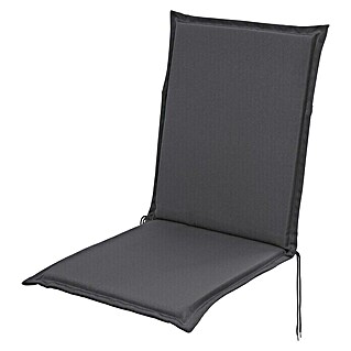 Sunfun Esdo Sitzauflage (Anthrazit, Niederlehner, L x B x H: 100 x 45 x 4,5 cm, Materialzusammensetzung Bezug: Polyester)