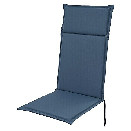Sunfun Esdo Sitzauflage (Petrol, Hochlehner, L x B x H: 121 x 47 x 4,5 cm, Materialzusammensetzung Bezug: 100 % Polyester)