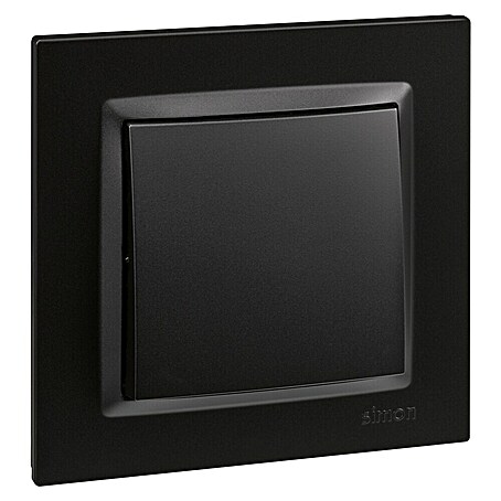 Simon 10 Conmutador (Negro, 10 A, Colocar)