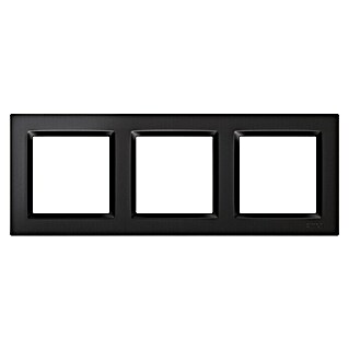 Simon 10 Marco (Negro, Diseño de los mecanismos: x 3, Plástico)