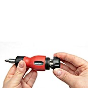 Alpha Tools Mini-Schraubendreher-Set (Farbe: Schwarz/Rot)