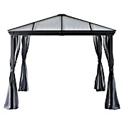 Sunfun Paviljon šotoraste oblike Reo  (Š x G: 300 x 300 cm, Barva strehe: Antracitne barve) | 8298 - Gartenzelte/Pavillons | ICFA - Sonnenschutz | ICF - Sonnenschutz | IC - Freizeit im Garten | I - Stadtgarten | BAUHAUS