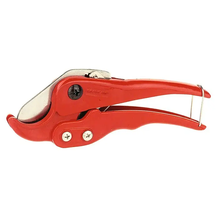 Rohrschere - Material: Kunststoff, Rot - Rote Rohrschneider-Zange für präzise Schnitte. Ideal für den professionellen Einsatz und Heimwerker. Hochwertige Verarbeitung für lange Lebensdauer.