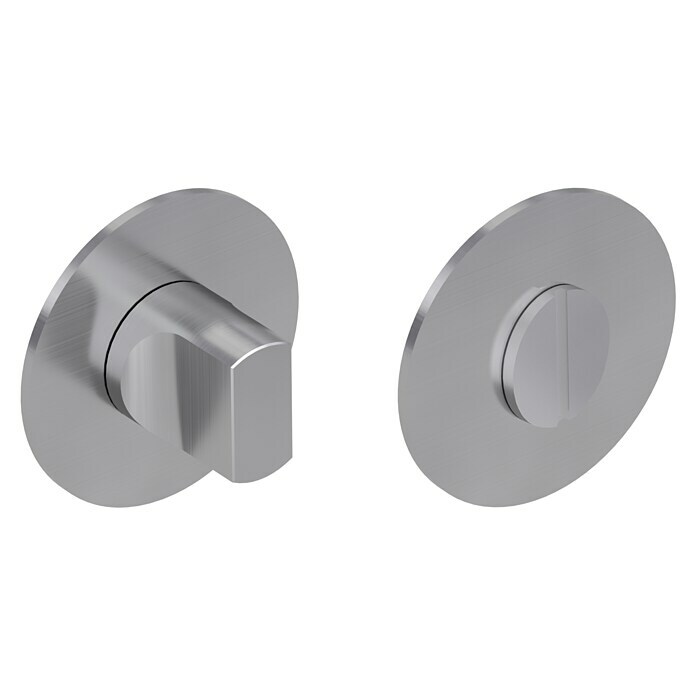 Diamond Doors Design Schlüsselschild (Durchmesser Rosette: 54 mm, Schlitzkopf/Olive, Edelstahl, Rund) | BAUHAUS