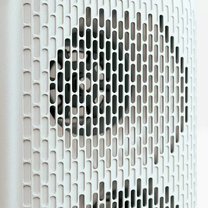 Voltomat Turmventilator Buco - Silber, 100,6 cm, 120 W - Detailaufnahme