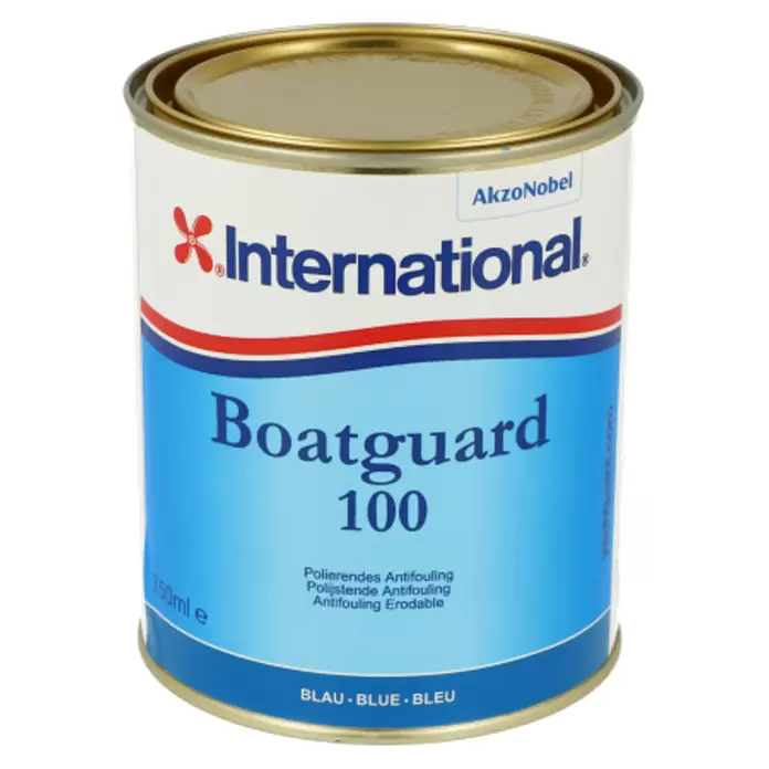 International Selbstpolierendes Antifouling Boatguard 100 - Blau, 750 ml
