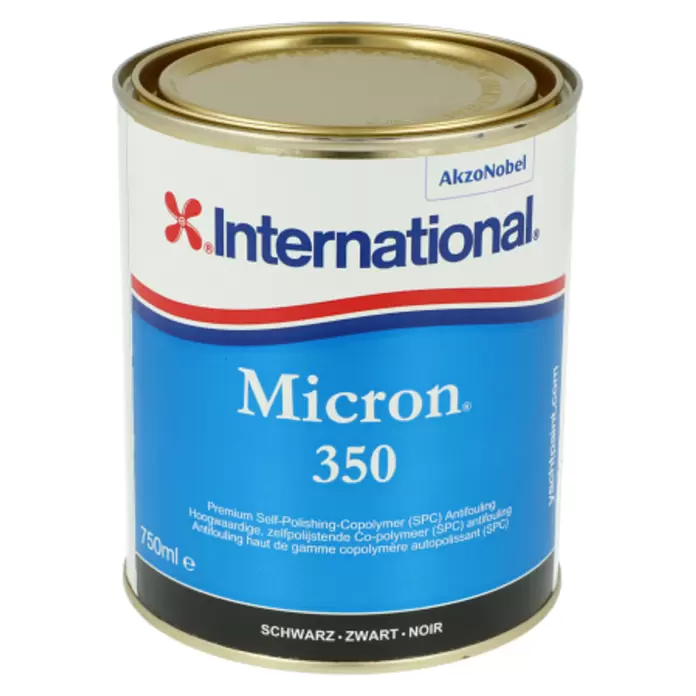 International Selbstpolierendes Antifouling Micron 350 - Schwarz, 750 ml