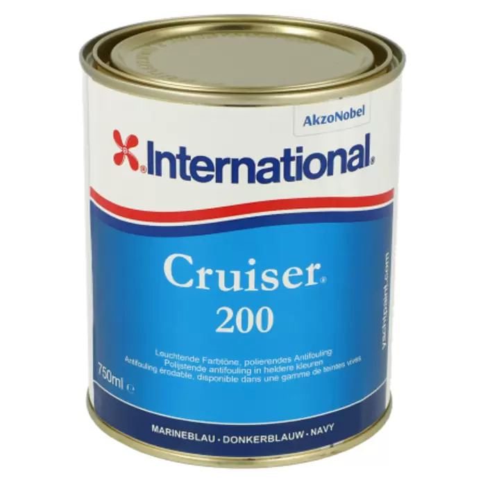 International Selbstpolierendes Antifouling Cruiser 200 - 750 ml, Navy