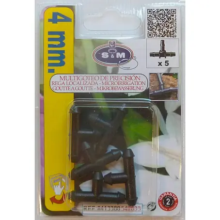 Pieza T microgoteo
