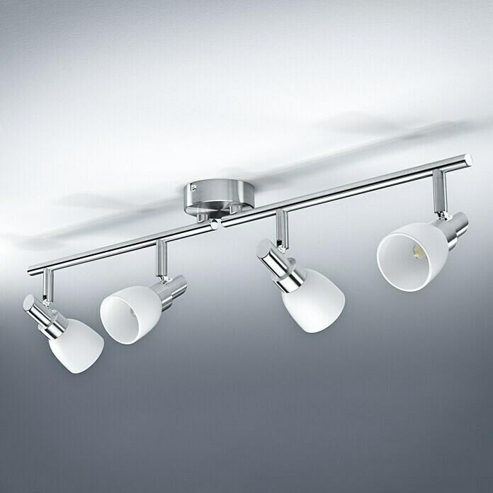 Osram LED-Deckenstrahler (4 x 2 W, Farbe: Weiß/Silber, L x B x H: 67,5 x 8 x 17 cm)