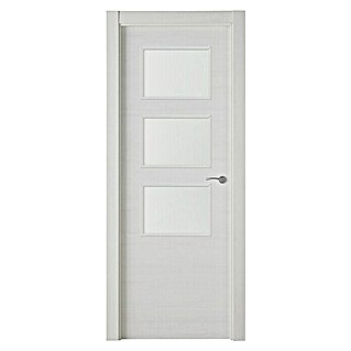 Pack puerta acristalada Nebraska (72,5 x 203 cm, Izquierda, Maciza aligerada, Vidriera)