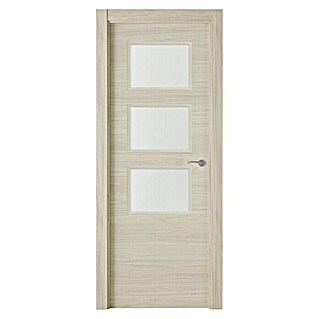 Pack puerta acristalada Arizona (62,5 x 203 cm, Izquierda, Maciza aligerada, Vidriera)