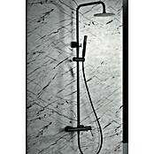 Imex Line Sistema de ducha (Con grifo termostático, Negro) | BAUHAUS