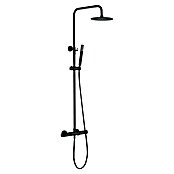 Imex Line Sistema de ducha (Con grifo termostático, Negro) | BAUHAUS