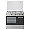 Corberó Cocina de gas CCSF5GB922X (Acero inoxidable/Negro) | BAUHAUS