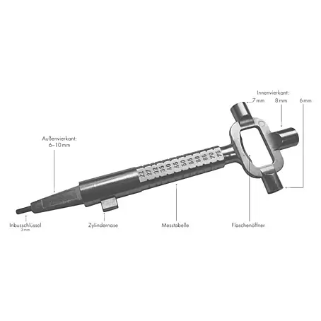 Stabilit  Multifunktionsschlüssel