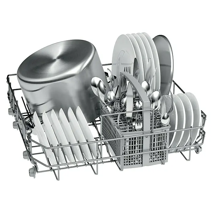 Balay Lavavajillas libre instalación 3VS506IP - Ancho: 60 cm, Número de cubiertos: 12 ud., Consumo de agua por uso: 9,5 l - Lavavajillas con cesta para cubiertos, ollas y platos. Este lavavajillas asegura una vajilla limpia con el mínimo esfuerzo.