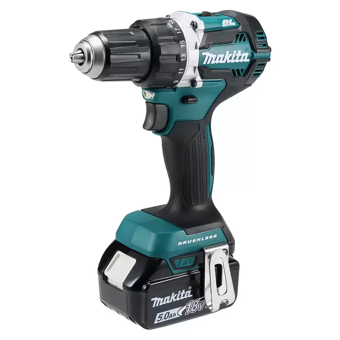 Makita LXT 18V Akku-Bohrschrauber DDF484RTJ - 18 V, 2 Akkus, 5 Ah, 54 Nm