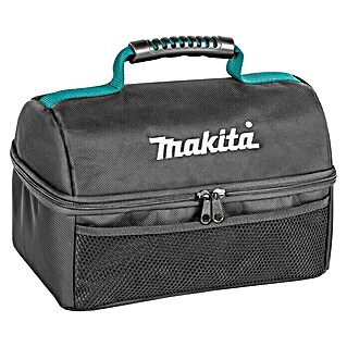 Makita Lunchtasche (L x B x H: 330 x 180 x 210 mm, Schwarz/Blau)