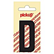 Pickup Etiqueta adhesiva (Motivo: D, Negro, Altura: 60 mm)