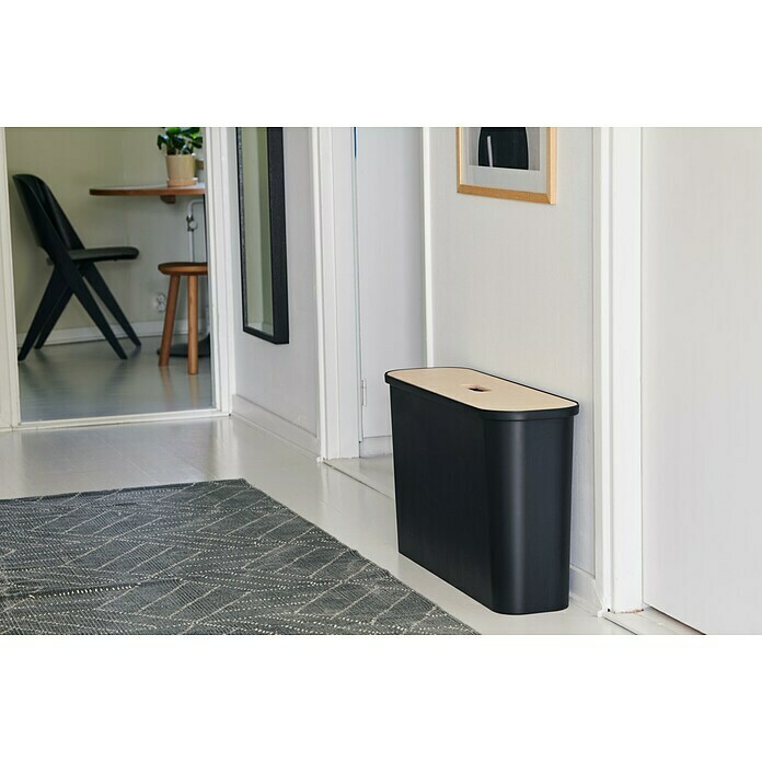 SmartStore Collect Mülltrennsystem Slim (46 l, Schwarz, Rechteckig, Kunststoff) | BAUHAUS