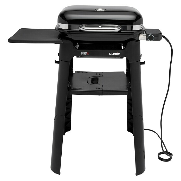 Weber Barbecue électrique Lumin Compact noir avec support