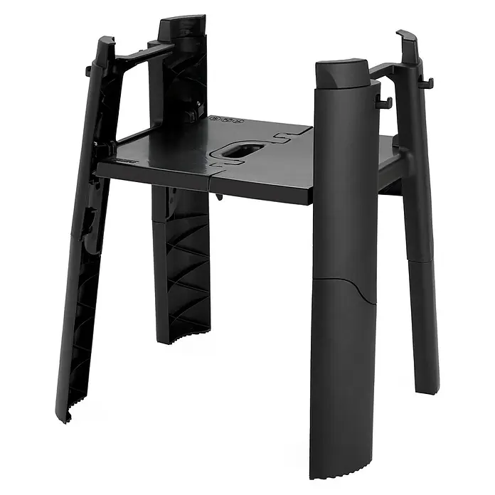 Weber Grillständer Lumin - Kunststoff, Passend für: Weber Elektrogrill Lumin - Schwarzer Grillständer mit klappbaren Beinen und robuster Ablagefläche für den sicheren Stand Ihres Grills.