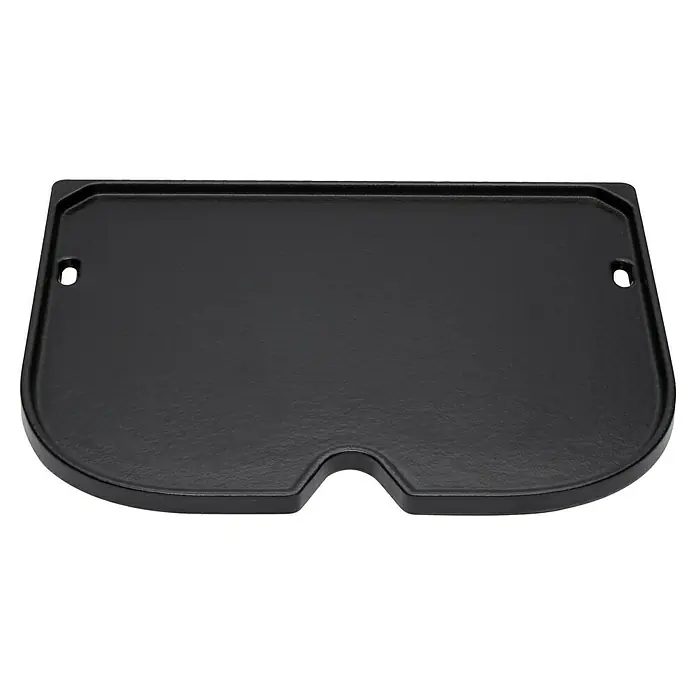 Weber Grillplatte Lumin - Metall, Passend für: Weber Elektrogrill Lumin Compact - Schwarze gusseiserne Grillplatte für eine gleichmäßige Wärmeverteilung beim Kochen. Ideal für Grillabende und Outdoor-Küche.