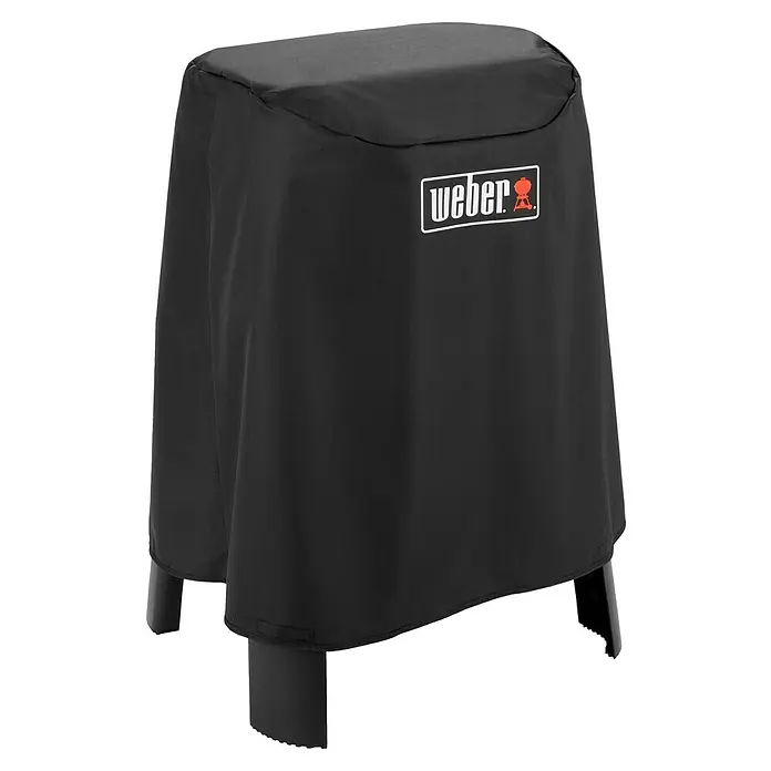 Weber Premium Grill-Schutzhülle Lumin - Passend für: Weber Elektrogrill Lumin mit Unterstand, Kunststoff - Weber Grillabdeckung in Schwarz, schützt Ihren Grill vor Witterungseinflüssen. Ideal für die Aufbewahrung im Freien.