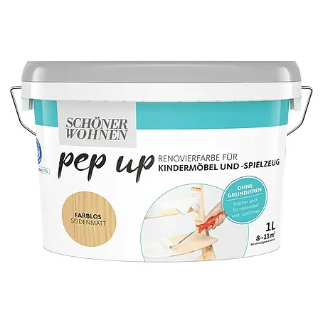 SCHÖNER WOHNEN-Farbe Pep up Renovierfarbe für Kindermöbel und -spielzeug