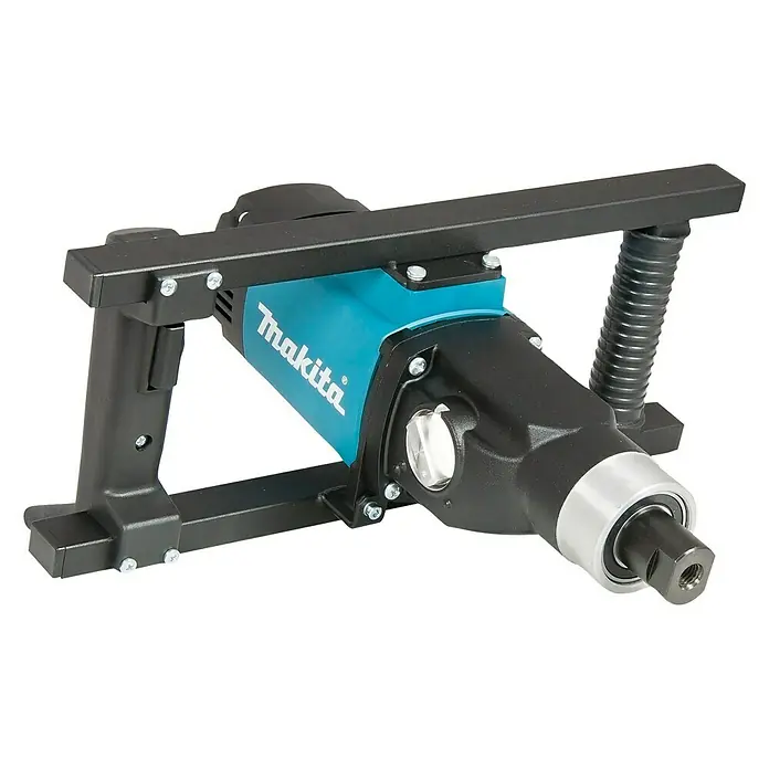 Makita Farb- & Mörtelmischer UT1600 - Durchmesser Rührer: 180 mm, Aufnahme: M 14, 1.800 W - Das Bild zeigt eine Makita Nietpistole mit robustem Rahmen, ideal für anspruchsvolle Anwendungen.