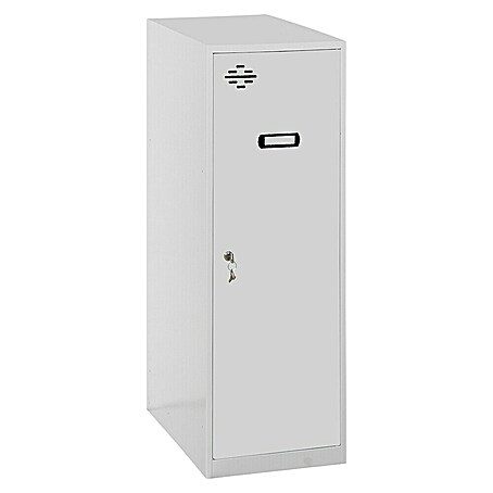 Simonrack Simonlocker Taquilla Single Mini Desmontada (L x An x Al: 50 x 30 x 90 cm, Número de puertas: 1 ud., Gris)