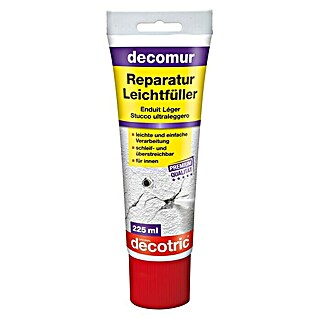 Decotric decomur Fertigspachtel Reparatur Leichtfüller (225 ml, Tube)