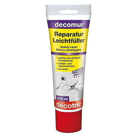 Decotric decomur Fertigspachtel Reparatur Leichtfüller