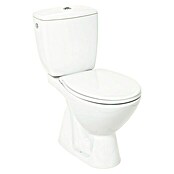 WC kombinacija, monoblok Koral (Okomito, S daskom za WC, Keramika, Bijelo)