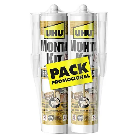 UHU  Adhesivo para montaje Monta Kit Profesional