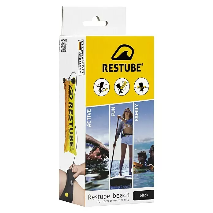 Restube Rettungsboje Restube beach - Geeignet für: 1 Person, Gelb - Diagonale Ansicht