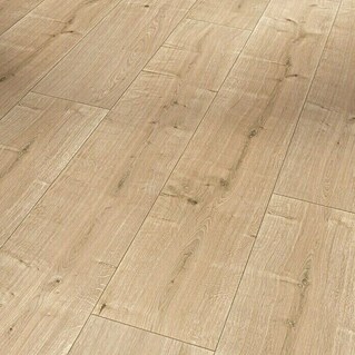 Parador Laminat Baisc 200 M4V Eiche geschliffen (1.285 x 194 x 7 mm, Landhausdiele, Eiche geschliffen)